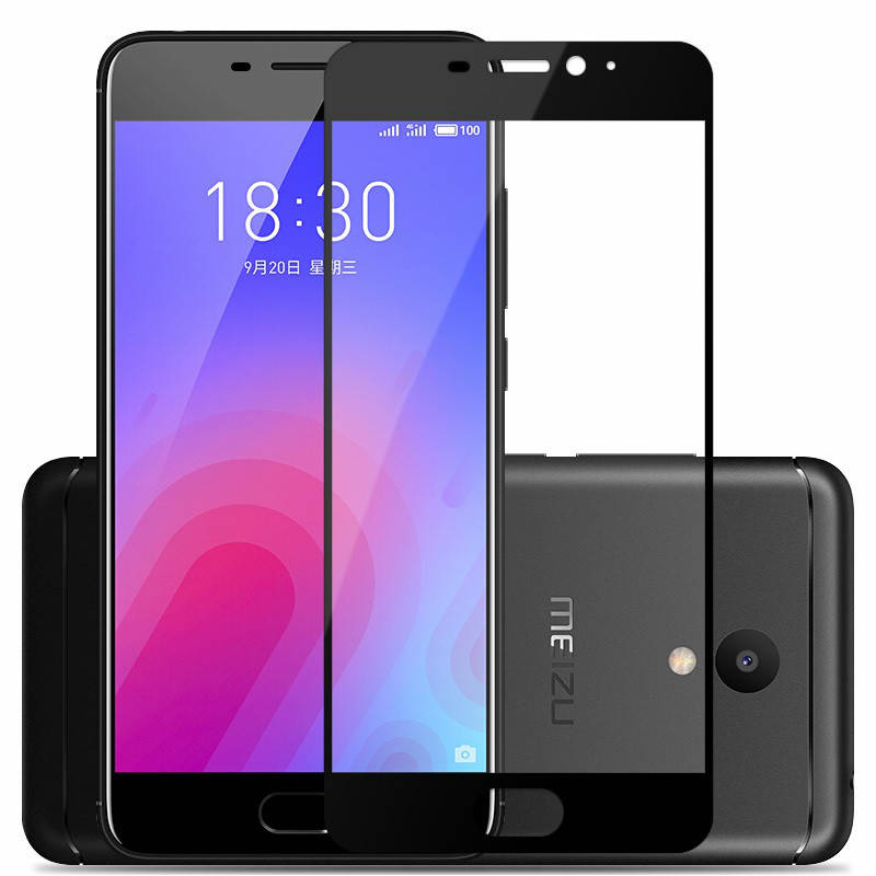 

Защитное стекло AVG для Meizu M6 5.2" полноэкранное черное