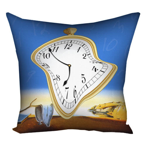 Подушка з принтом габардинова Постійність пам'яті 30x30 (3P_OS046), фото 1