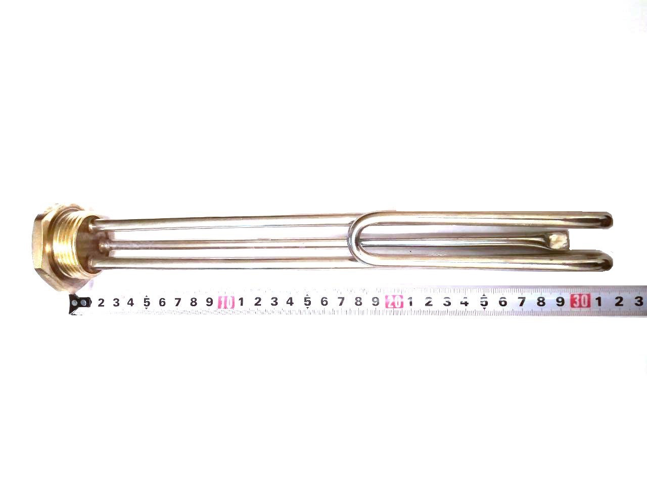 Тен різьбовий гнутий для водонагрівачів 3000W / L=295мм / Sanal (Туреччина)