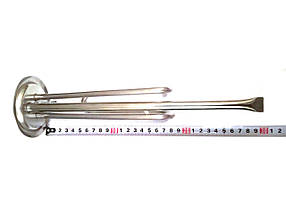 Тен на фланці гнутий для водонагрівачів ø82 / 1500W