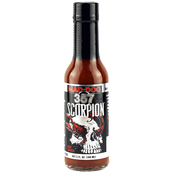 Гострий соус 357 Mad Dog Scorpion Hot Sauce