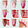 Трафарет для дизайну нігтів Nail Stencil, фото 6