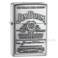 250 JB 928 Зажигалка бензиновая Jim Beam Pewter ZC79250928