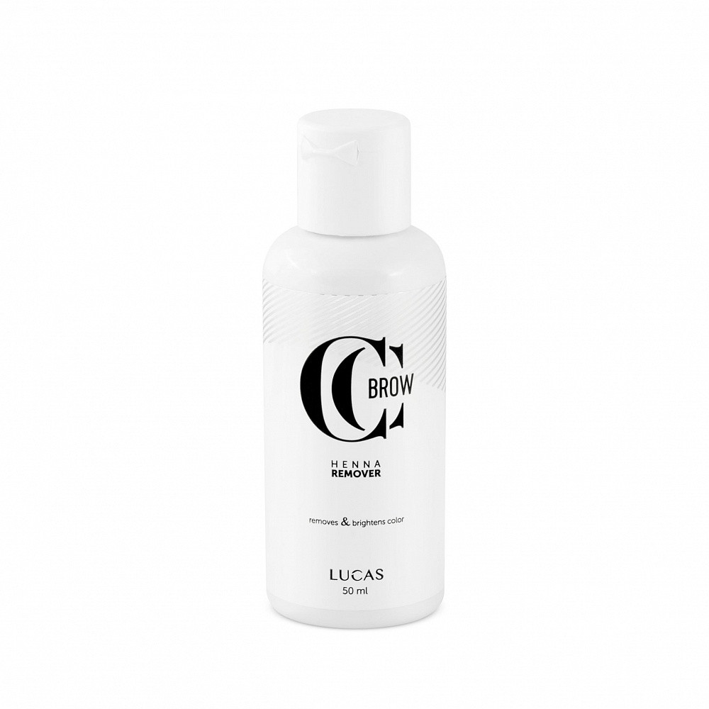 Henna Remover, CC Brow. Засіб для зняття хни з шкіри, 50 мл.