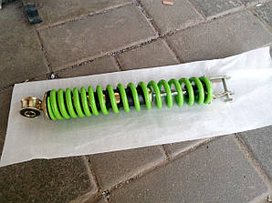 Амортизатор задній зелений 280 мм +болт на скутер Honda Dio AF 34,35