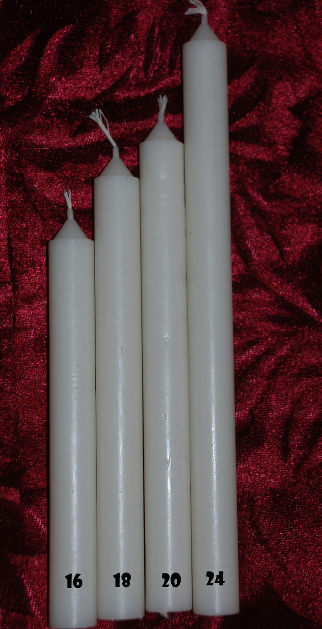 Свічки господарські парафінові 200 мм*18 мм