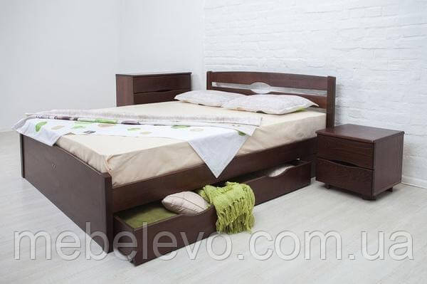 Марія ліжко двоспальне Ликерія Люкс з ящиками 200х200 Мікс