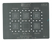 Трафарет BGA MU1,MT6795W,MT6797W.MT6595,MT6732,MT6750 Amaoe