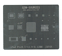 Трафарет BGA Ipad Pro 9.7/Ipad Pro 12.9 0,12mm Amaoe