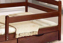 Марія ліжко односпальне Єва з планкою 90х200 Мікс, фото 2