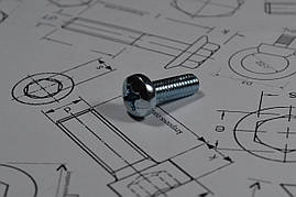 Гвинт DIN 7985 ГОСТ 17473-80 М3 із напівкруглою голівкою