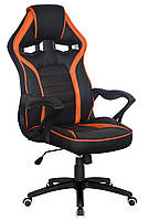 Комп'ютерне крісло для геймера Special4You Game (E5395) black/orange