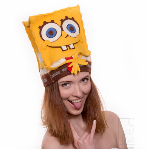 Шапка для сауни Боб натуральний войлок, Saunapro