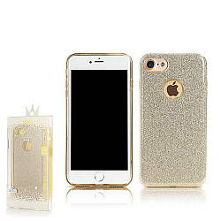Чехол Remax Glitter iPhone 7 Gold