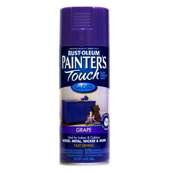 Фарба універсальна Painter's Touch, фіолетова глянсова, аерозоль, 0,34 кг
