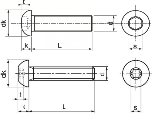 Винты М6 DIN 7380, ISO 7380 - фото 3 - id-p30327190