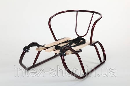 Санки fijo Геркулес Класик-М (Бордо), фото 2