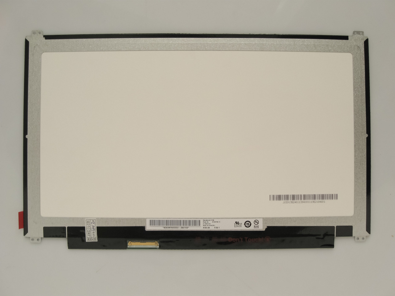 Матриця для ноутбука 13,3 Led Slim 1366x768 40pin lvds роз'єм зліва внизу вертикальні вуха б/в
