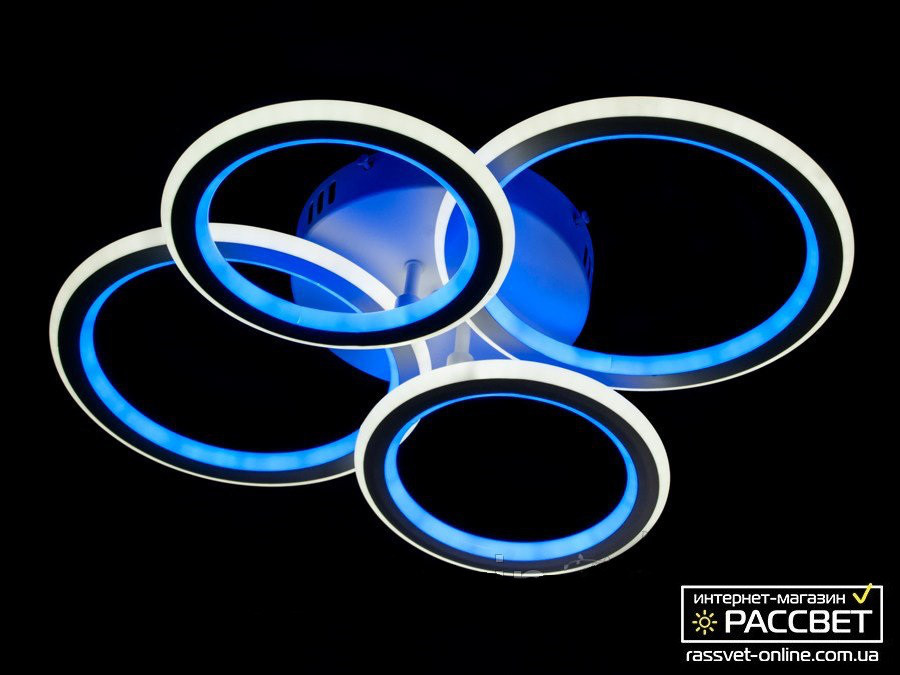 Люстра з пультом керування та підсвіткою MX2011/2+2 LED DIASHA