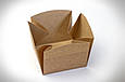 Коробка для бургеру 120*120*110 Крафт, фото 3