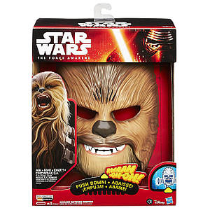 Електронна маска Чубакка Вукі "Зоряні війни" зі звуком - Chewbacca Wookiee, Star Wars, Hasbro