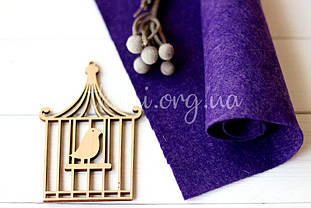 Фетр американський м'який 1,5 мм для рукоділля і творчості 92*91см 2349 Grape Jelly (Виноградне желе)