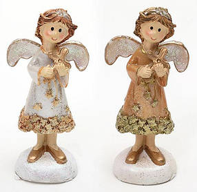 Декоративна статуетка Ангел 11.5 см, 2 різновиди, в пакованні 6 шт.  197-A22