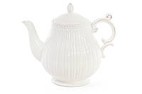 Чайник керамический 1л, цвет - белый 545-324