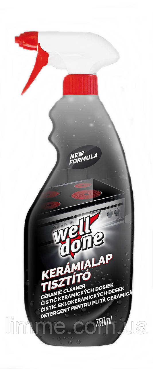 Засіб для чищення керамічних поверхонь Well Done Ceramic cleaner 750 мл
