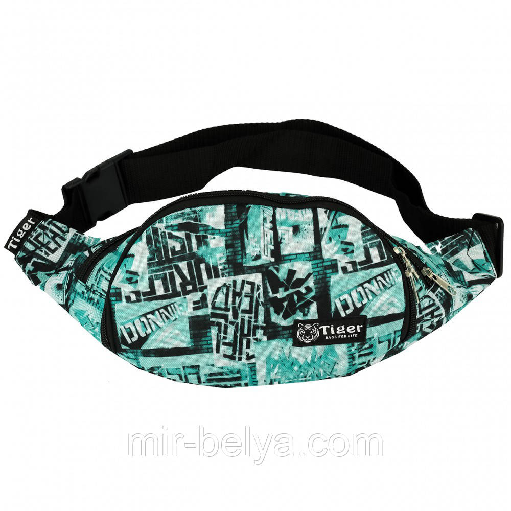 Сумка на пояс Tiger Moon Print