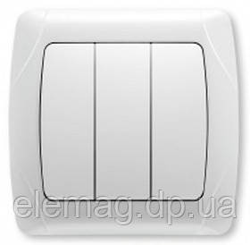 Выключатель трехклавишный