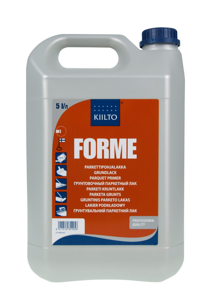 Грунтувальний лак для паркету Kiilto Forme (Киилто Формі) 5л, фото 1
