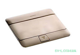 Лючок на 3 модулі (нержавіюча сталь) 054020