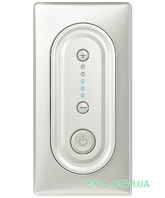 Світлорегулятор кнопковий Celiane 1000Вт (титан) 067086+068333+080252