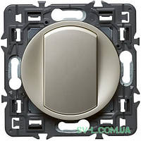 Вимикач кнопковий Celiane (титан) 067032+068301+080251