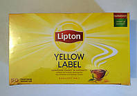 Липтон Lipton Yellow Label Tea черный 50 пакетов