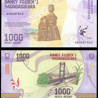 Мадагаскар / Madagascar 1000 Ariary 2017 Pick UNC