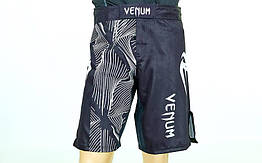 Шорти для змішаних єдиноборств ММА VENUM CO-5443 (PL, р-р M-XL (RUS 46-52), чорний)