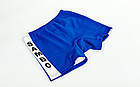 Шорти для самбо сині MA-5312-B (поліестер, р-р 0-5 (130-180 см)), фото 5
