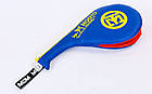 Ракетка для тхеквондо подвійна MTO F-06 (PU, наповнення-пеніуретан, кольори в асортименті), фото 8
