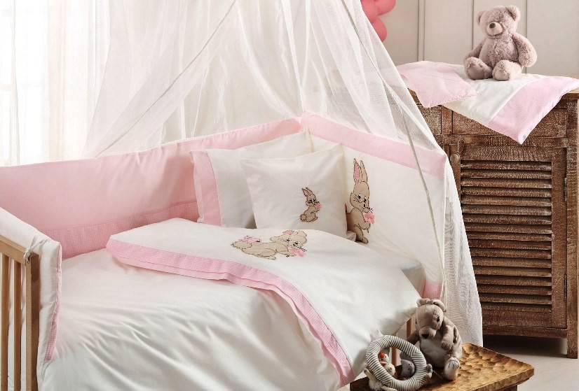Постільна білизна Gelin Home TAVSAN BEBE дитяче рожевий