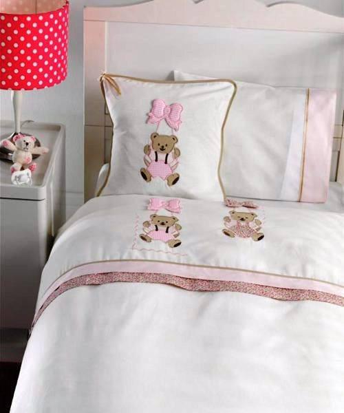 Постільна білизна Gelin Home BEAR BEBE дитяче рожевий