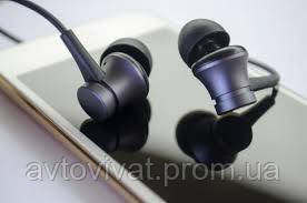 Навушники Xiaomi Mi In-ear headphones Piston fresh version чорні внутрішньоканальні вакуумні навушники пісттони