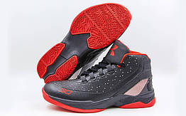 Взуття для баскетболу чоловіче Under Armour F1705-4 (41-45) (PU, синій-червоний)