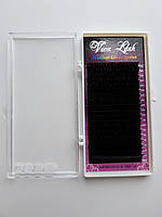 Коричневі вії Viva Lash "Темний шоколад", мікс 20 ліній (Віва Леш)