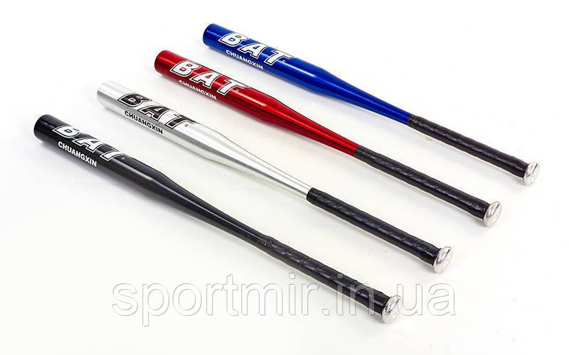 Бита бейсбольна C-1863 BAT (алюміній, 30in, l-76см), фото 1