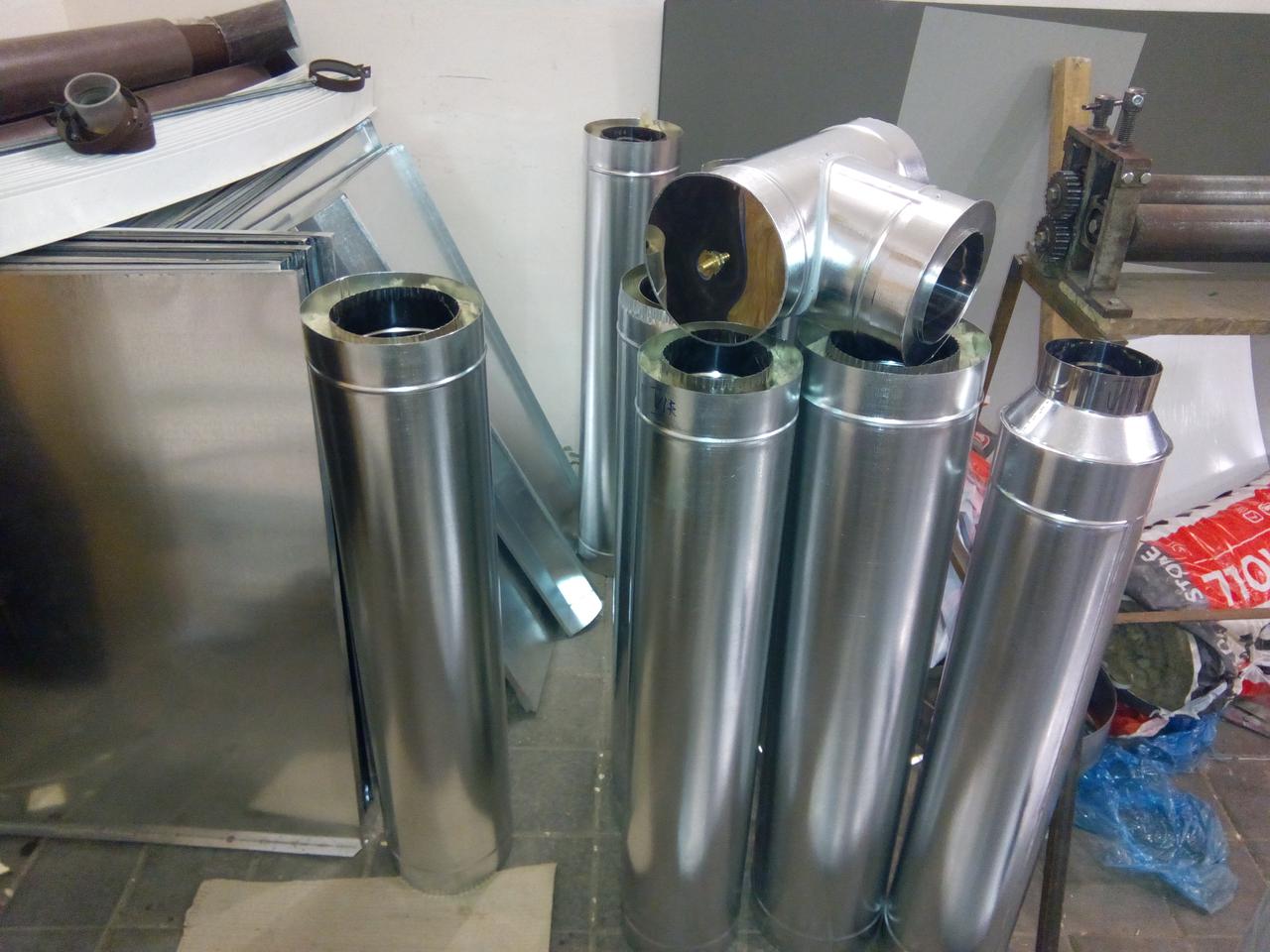 Труба димохідна 0,5 мм, фото 1