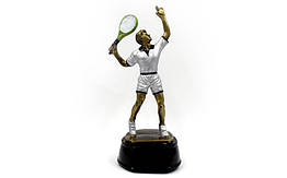 Статуетка (фігурка) нагородна спортивна Великий теніс чоловічий C-2669-B11 (р-р 23х10х9 см)