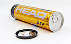 М'яч для великого тенісу HEAD (4шт) 570314 ATP METAL CAN (у вакуумному впакуванні), фото 2