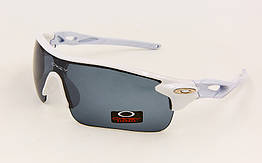 Окуляри спортивні сонцезахисні OAKLEY MS-107-W (пластик, акрил, білий)